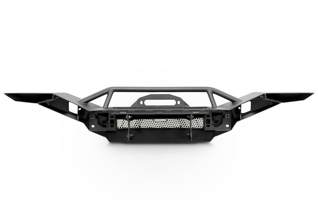 DV8 Offroad Bumper, Mto Series, Modular Design, Mounting Hardware Included, Without Grille Guard, With Bull Bar, With Winch Mount – FBJL-12
