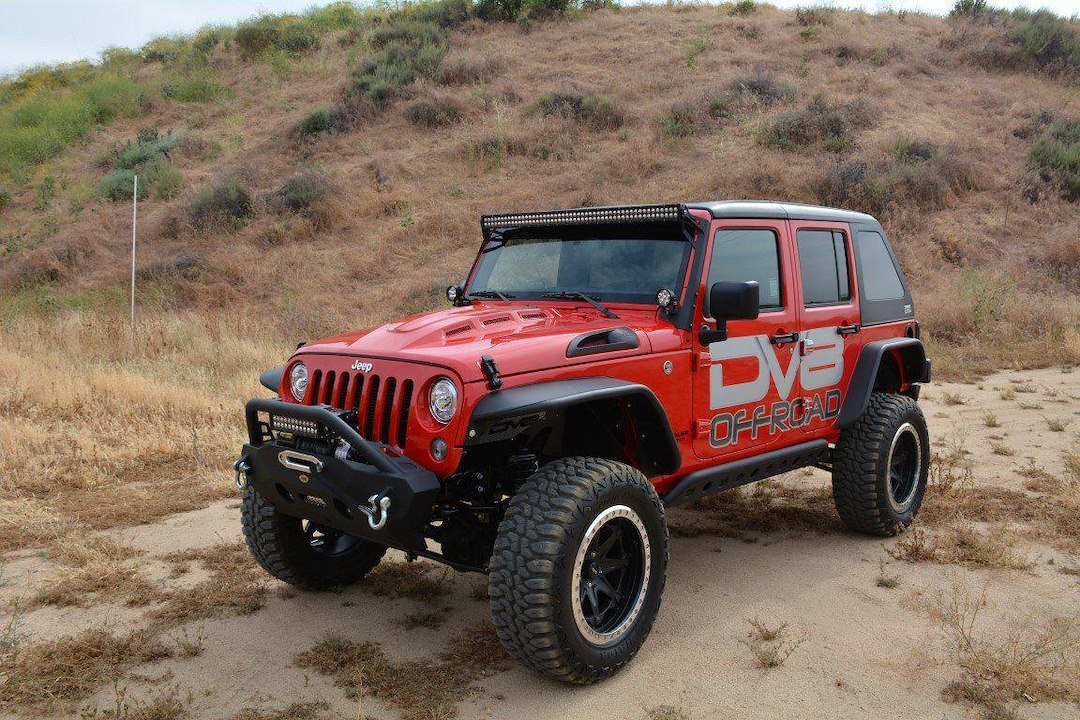 DV8 Offroad Hood, Heat Dispersion Hood, Bolt-On, Paintable – HDMB07-02
