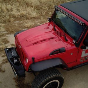 DV8 Offroad Hood, Heat Dispersion Hood, Bolt-On, Paintable – HDMB07-02