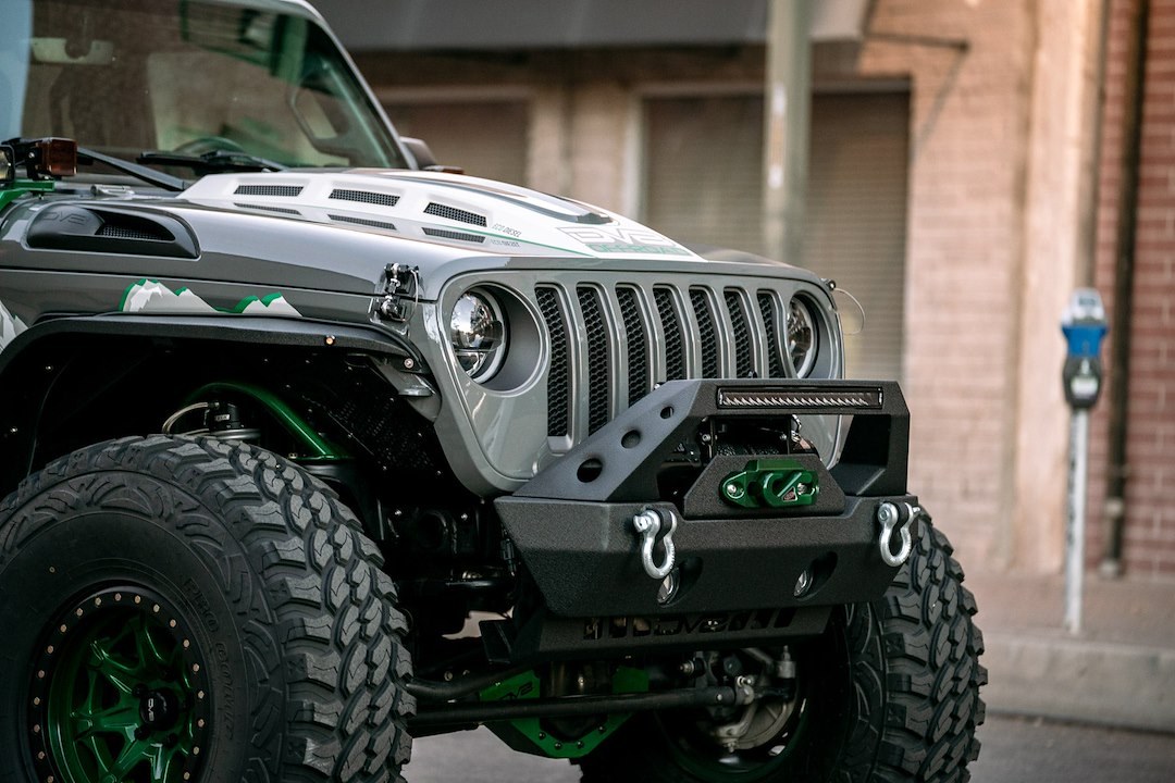 DV8 Offroad Hood, Heat Dispersion Hood, Bolt-On, Paintable – HDMBJL-01