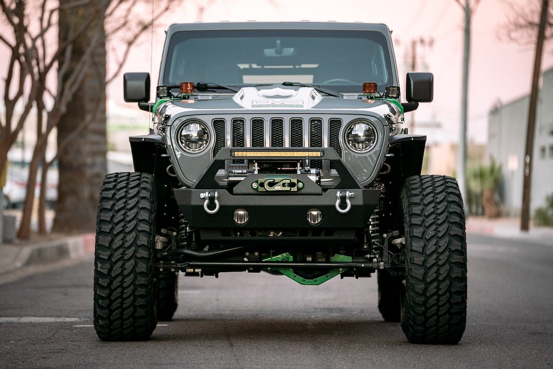 DV8 Offroad Hood, Heat Dispersion Hood, Bolt-On, Paintable – HDMBJL-01