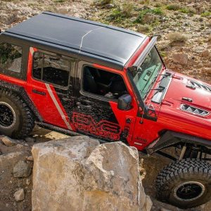 DV8 Offroad Hood, Replica, Aftermarket Upgrade Style, Paintable, Steel – HDMBJL-TA