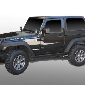 DV8 Offroad Hard Top, Ranger Fb, 2 Piece, Without Doors, Fiberglass, Black – HT07FB22