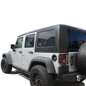 DV8 Offroad Hard Top, Ranger 4, 2 Piece, Without Doors, Fiberglass, Black – HT07SB42