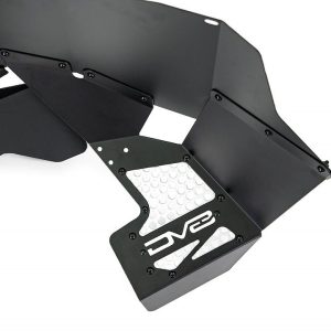 DV8 Offroad Inner Fender, Powder Coated, Black, Aluminum, With DV8 Logo, Set of 2 – INFEND-05FB