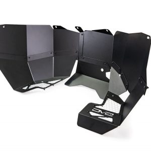DV8 Offroad Inner Fender, Powder Coated, Black, Aluminum, With DV8 Logo, Set of 2 – INFEND-05FB