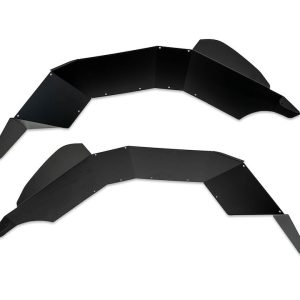 DV8 Offroad Inner Fender, Solid Design, With DV8 Logo, Powder Coated, Black Satin, Aluminum – INFEND-07RB