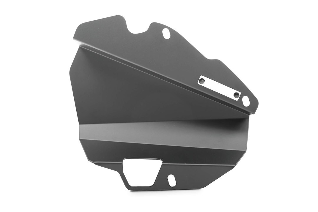 DV8 Offroad Inner Fender, Solid Design, Without Logo, Powder Coated, Black, Aluminum, Set of 2 – INFT2-01
