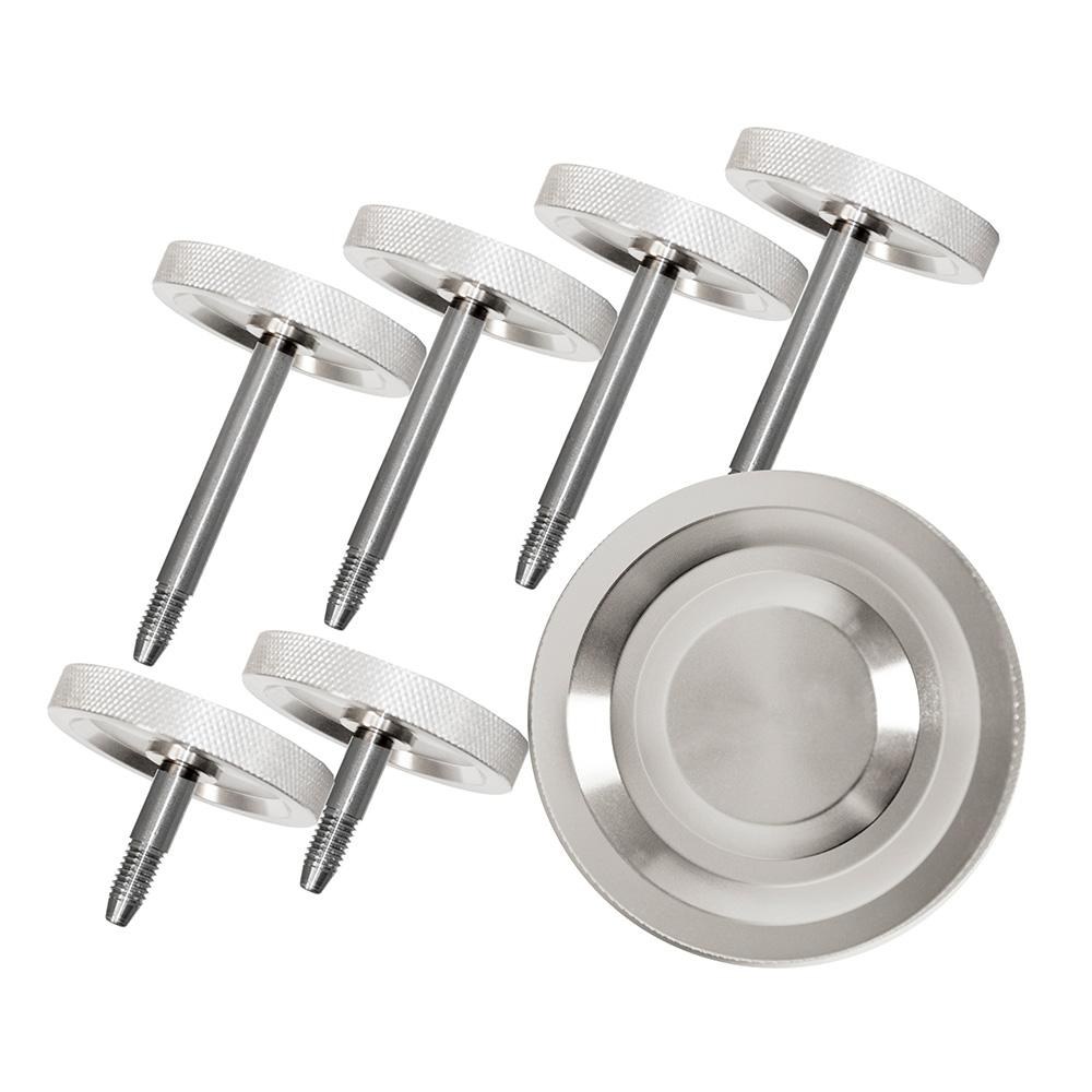 DV8 Offroad Soft Top Door Surround Knob, Screw on, 6 Knobs – D-JP-180028-BL
