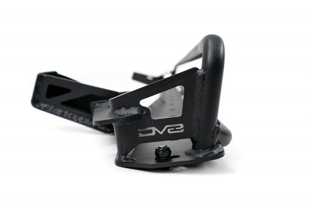 DV8 Offroad Light Bar Mounting Kit, Mounts 16 Single Cube Lights or One 52 Inch Light Bar, Powder Coated, Black Steel – LBBR-01