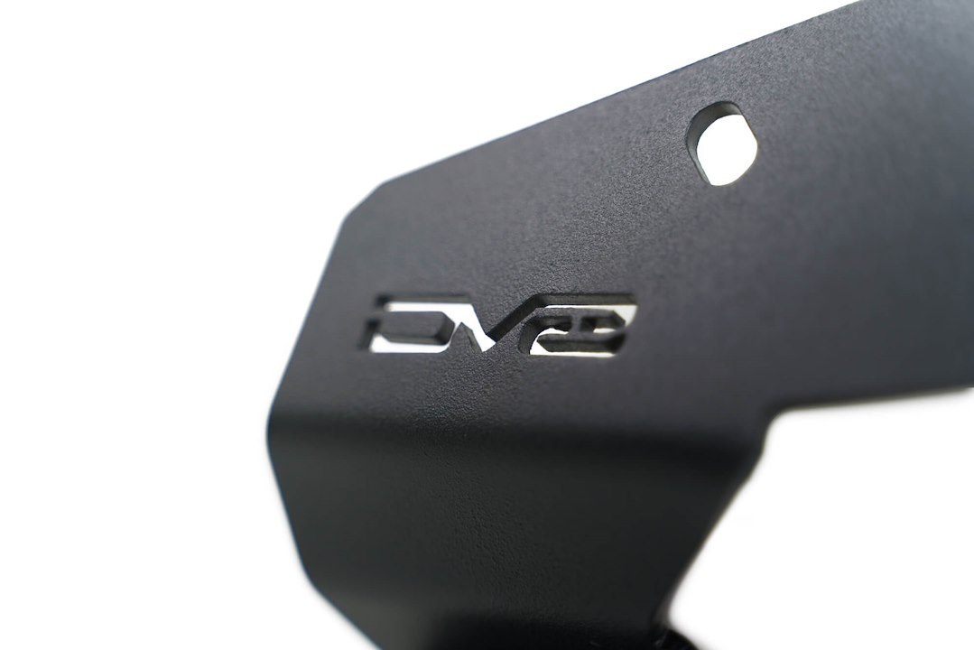DV8 Offroad Driving/ Fog Light Mounting Bracket, Pillar Mount, Holds Up to Four 3 Inch Cube Lights, Powder Coated, Black, Steel – LBBR-08