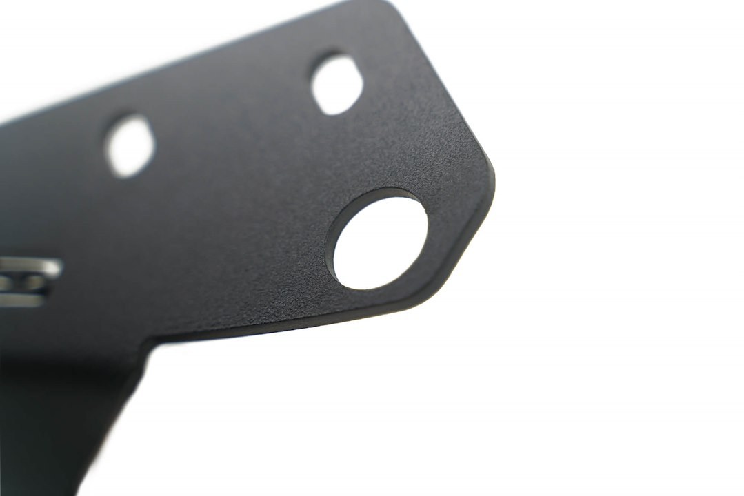 DV8 Offroad Driving/ Fog Light Mounting Bracket, Pillar Mount, Holds Up to Four 3 Inch Cube Lights, Powder Coated, Black, Steel – LBBR-08
