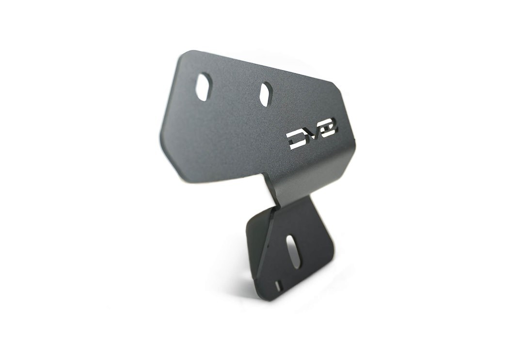 DV8 Offroad Driving/ Fog Light Mounting Bracket, Pillar Mount, Holds Up to Four 3 Inch Cube Lights, Powder Coated, Black, Steel – LBBR-08
