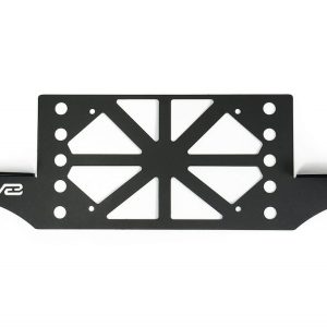 DV8 Offroad License Plate Bracket, License Plate Mounting Bracket, With Built IN Dual 3 Innch Light Pod Mounts, With Side Bottle Opener – LPBM-03