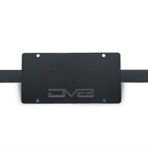 DV8 Offroad License Plate Bracket, License Plate Mounting Bracket, Relocates License Plate Below the Grille – LPBR-04