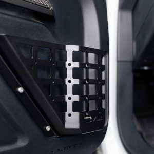 DV8 Offroad Door Panel, Competition Series, Molle Style, Powder Coated, Black, Steel, Set of 2 – MPBR-05