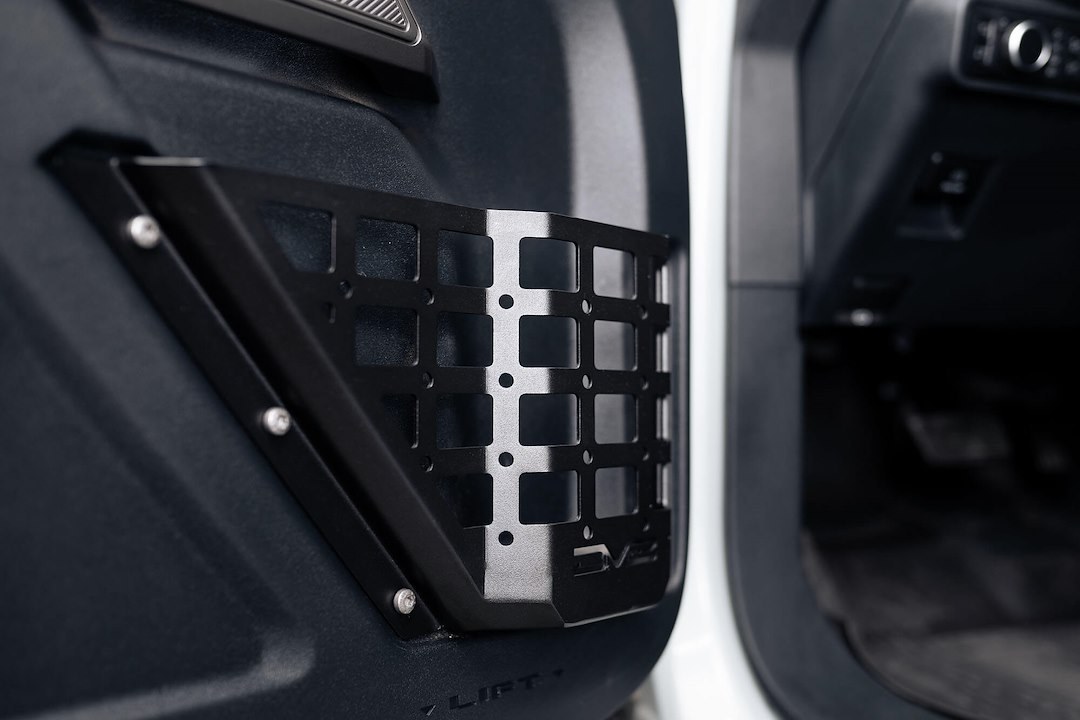 DV8 Offroad Door Panel, Competition Series, Molle Style, Powder Coated, Black, Steel, Set of 2 – MPBR-05