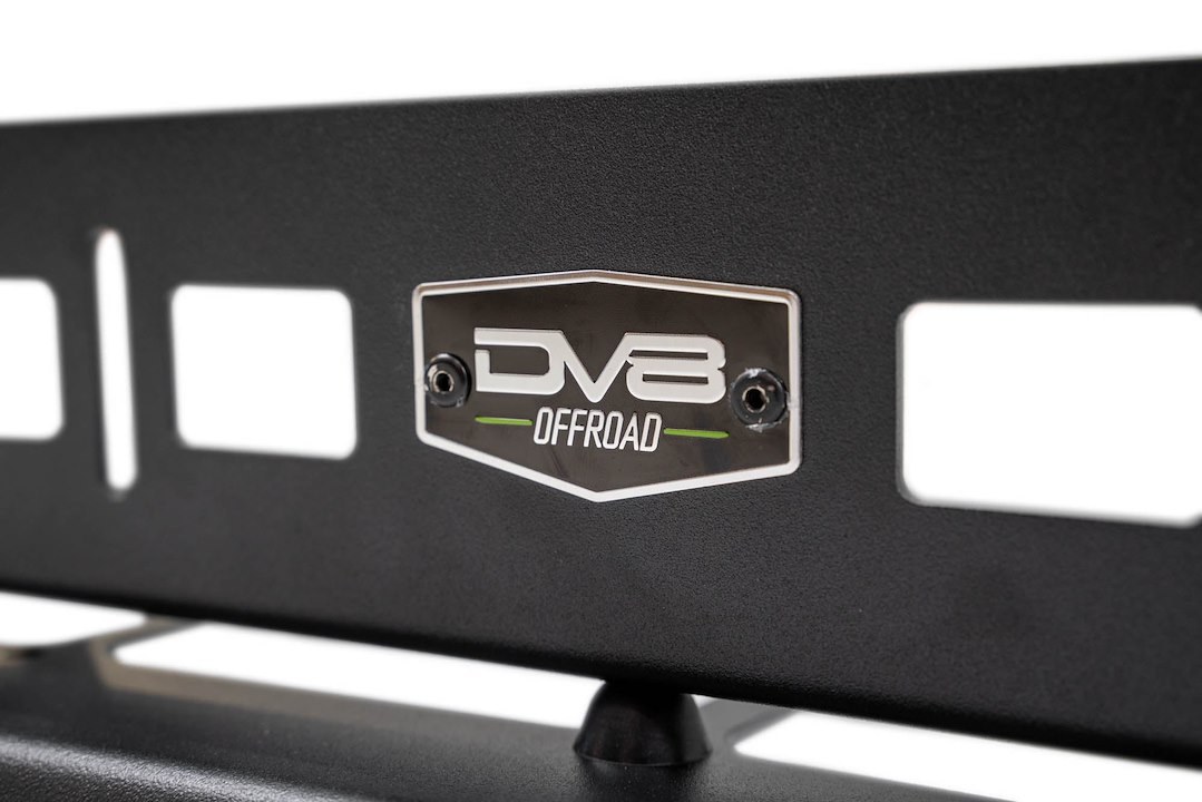 DV8 Offroad Pet Barrier, Flip-Up Design, Bolt-On, With Push Button Lock, Powder Coated, Black, Steel – MPBR-10