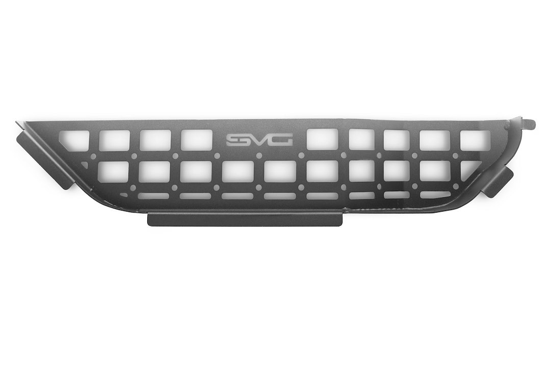 DV8 Offroad Molle Cargo Panel, Front Door Panel Mount, Bolt-On, Powder Coated, Black, Steel – MPJL-05