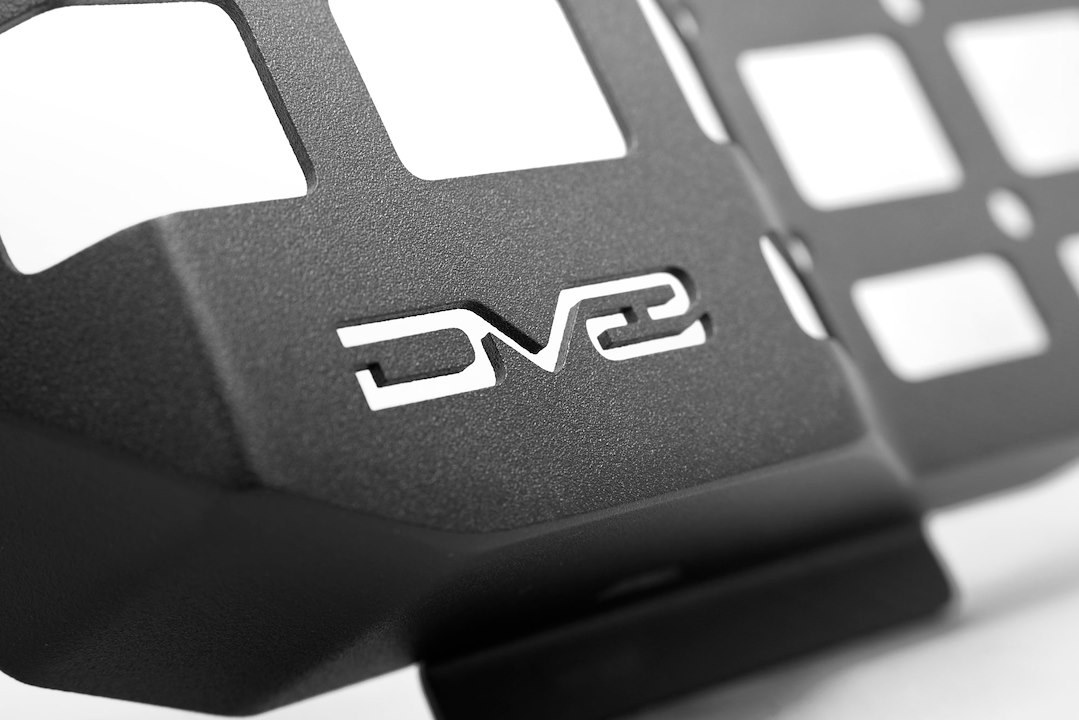 DV8 Offroad Molle Cargo Panel, Rear Door Panel Mount, Bolt-On, Powder Coated, Black, Steel – MPJL-06