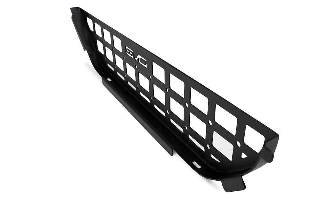 DV8 Offroad Molle Cargo Panel, Front Door Mount, Slim Design, Snap-IN Design, Powder Coated, Black, Steel, Set of 2 – MPJL-07