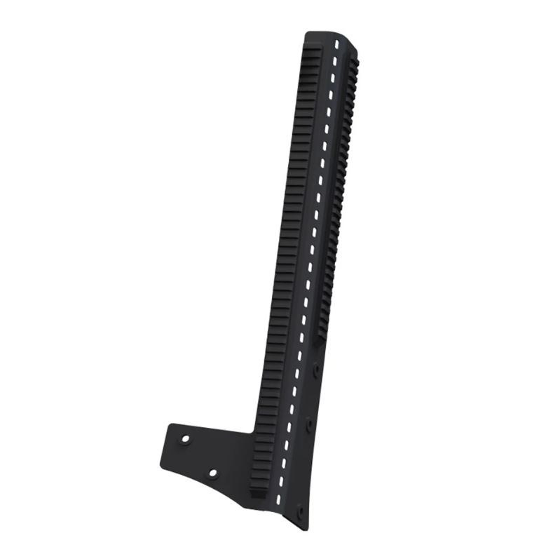 DV8 Offroad Multi Purpose Accessory Mount, Mounts Lights/ Camera/ Mirror/ Shovels/ Jacks/ Grab Handles, Bolt on, A Pillar Mount – D-JP-190052-PIL