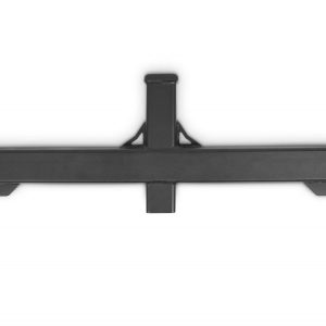 DV8 Offroad Trailer Hitch Rear, Compatible Only with DV8 RBGL-12, 2 Inch Reciever, Bolt-On, Powder Coated, Black – RBGL-12H