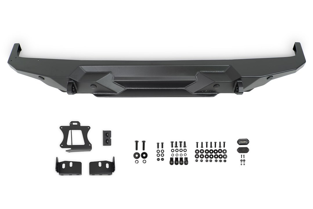 DV8 Offroad Bumper, FS-1 Series, High Clearance Design, Mounting Hardware Included, With D-Ring Shackle Mounts – RBJL-11