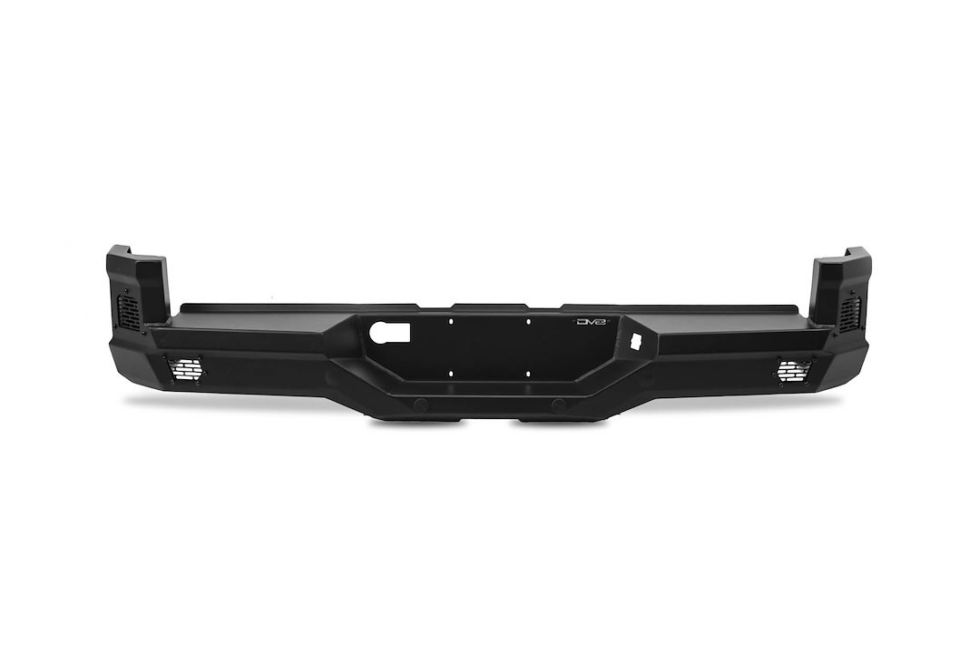 DV8 Offroad Bumper, Spec Series, Modular Design, Mounting Hardware Included, Without D-Ring Mounts, With Two 3 Inch Light Pod Cutouts – RBTT1-08