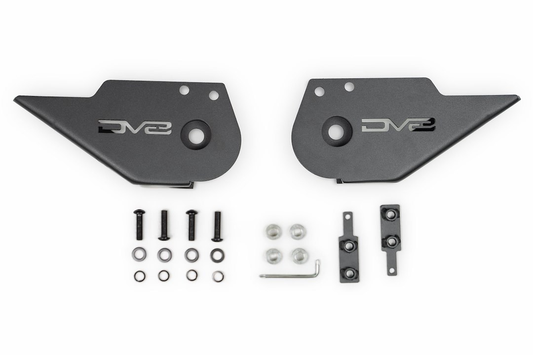DV8 Offroad Skid Plate, Trailing Arm, Powder Coated, Black, Steel – SPBR-05