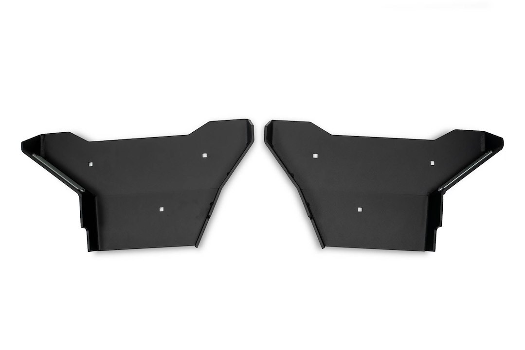 DV8 Offroad Skid Plate, A-Arm, Bolt-On, Powder Coated, Black, Steel, Set of 2 – SPTT1-05