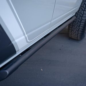 DV8 Offroad Rocker Panel Guard, Rock Sliders, Frame Mount, Without Step, Powder Coated, Black, Steel – SRBR-01