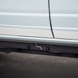 DV8 Offroad Rocker Panel Guard, Bolt-On, Covers Pinch Welds, Powder Coated, Black, Steel – SRBR-03