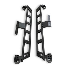 DV8 Offroad Rocker Panel Guard, Frame Mount, Bolt-On, Without Step, Powder Coated, Black, Steel – SRBR-07