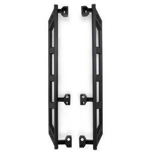 DV8 Offroad Rocker Panel Guard, Rock Sliders, Frame Mount, Flush Style, Powder Coated, Black, Steel – SRJL-07