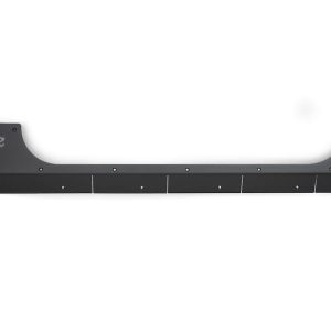 DV8 Offroad Rocker Panel Guard, Rock Skins, Body and Frame Mount, Flush Style, Powder Coated, Black, Steel – SRJL-29