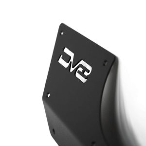 DV8 Offroad Rocker Panel Guard, Rock Skins, Body and Frame Mount, Flush Style, Powder Coated, Black, Steel – SRJL-29