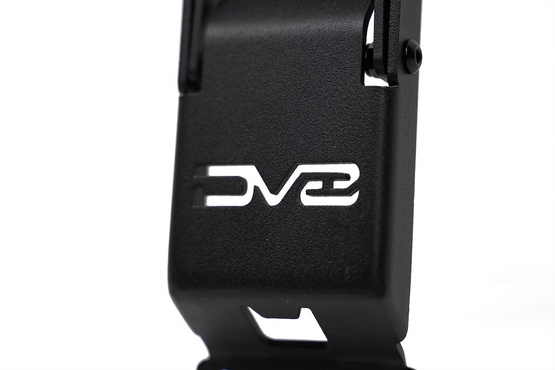 DV8 Offroad Truck Step, Door Hinge Mount, Folding, Bolt-On, With Built-IN Bottle Opener, Powder Coated, Black, Steel, Set of 2 – STJL-04