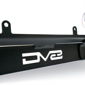 DV8 Offroad License Plate Relocation Kit, Relocates License Plate to OEM Spare Tire Location Once Removed, With License Plate Light – TSJL-03