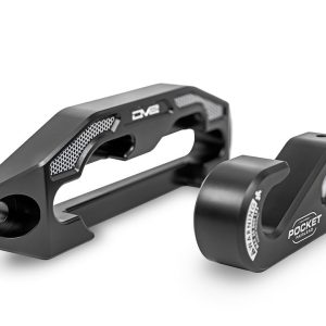 DV8 Offroad Winch Fairlead, For Synthetic Rope Only, 20000 Pound Working Load Limit, Anodized, Black, Aluminum – WBPF-01