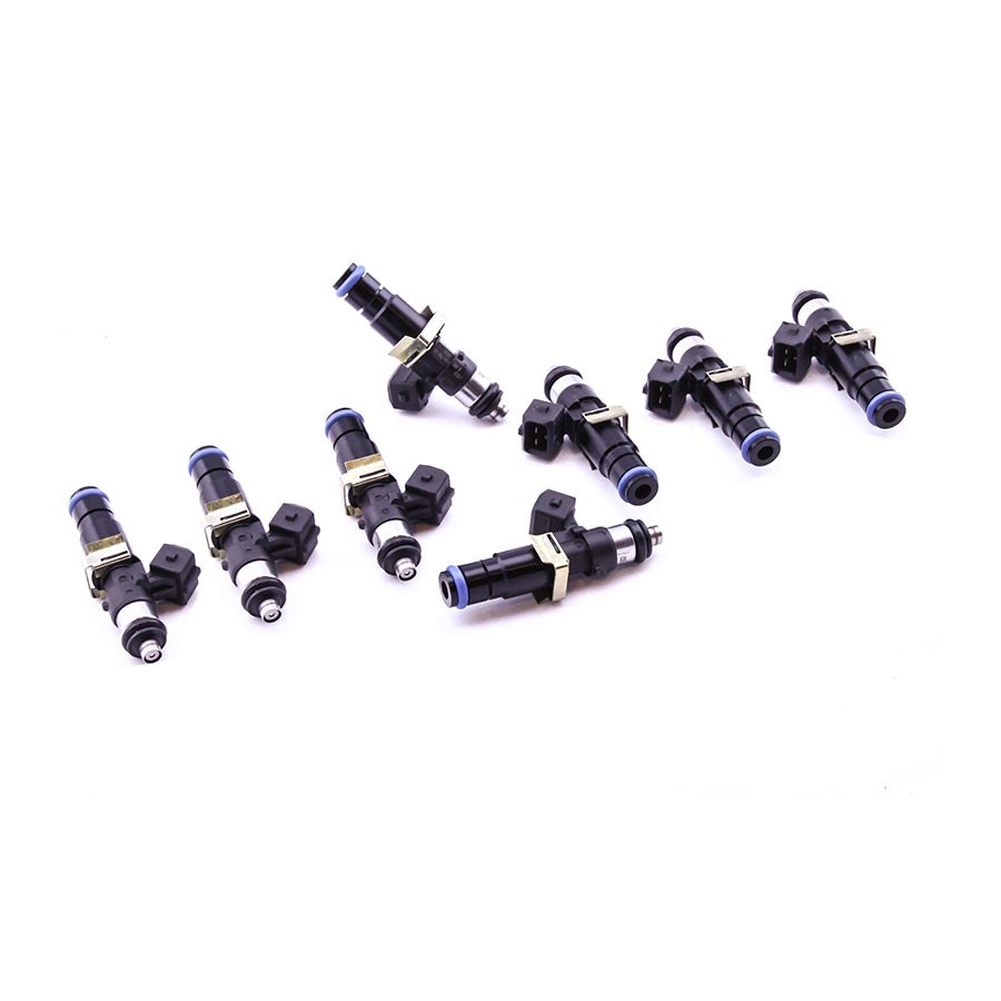 Deatschwerks Fuel Injector, EV14, 1500 Cc/Min Flow Rate, Minitimer/ Jetronic Connector Style, Set of 8 – 16M-20-1500-8