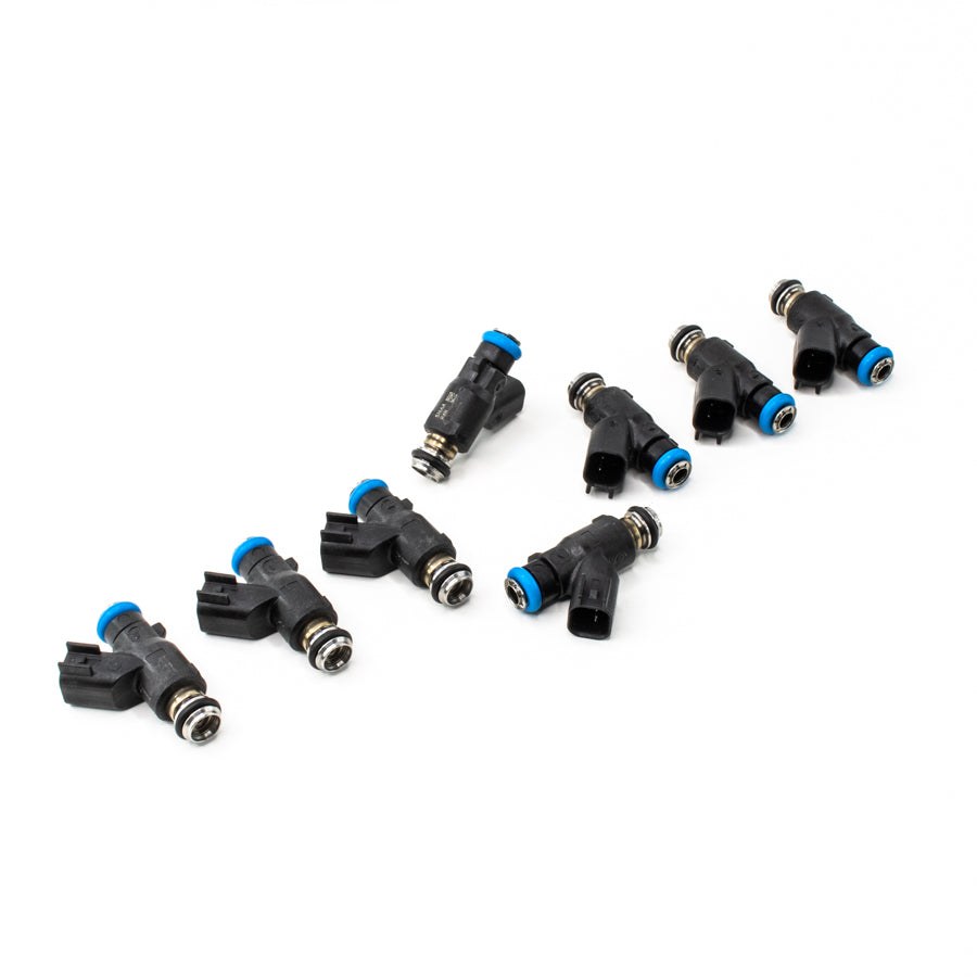 Deatschwerks Fuel Injector, 590 Cc/Min Flow Rate, Uscar Connector Style, Set of 8 – 35U-00-0056-8