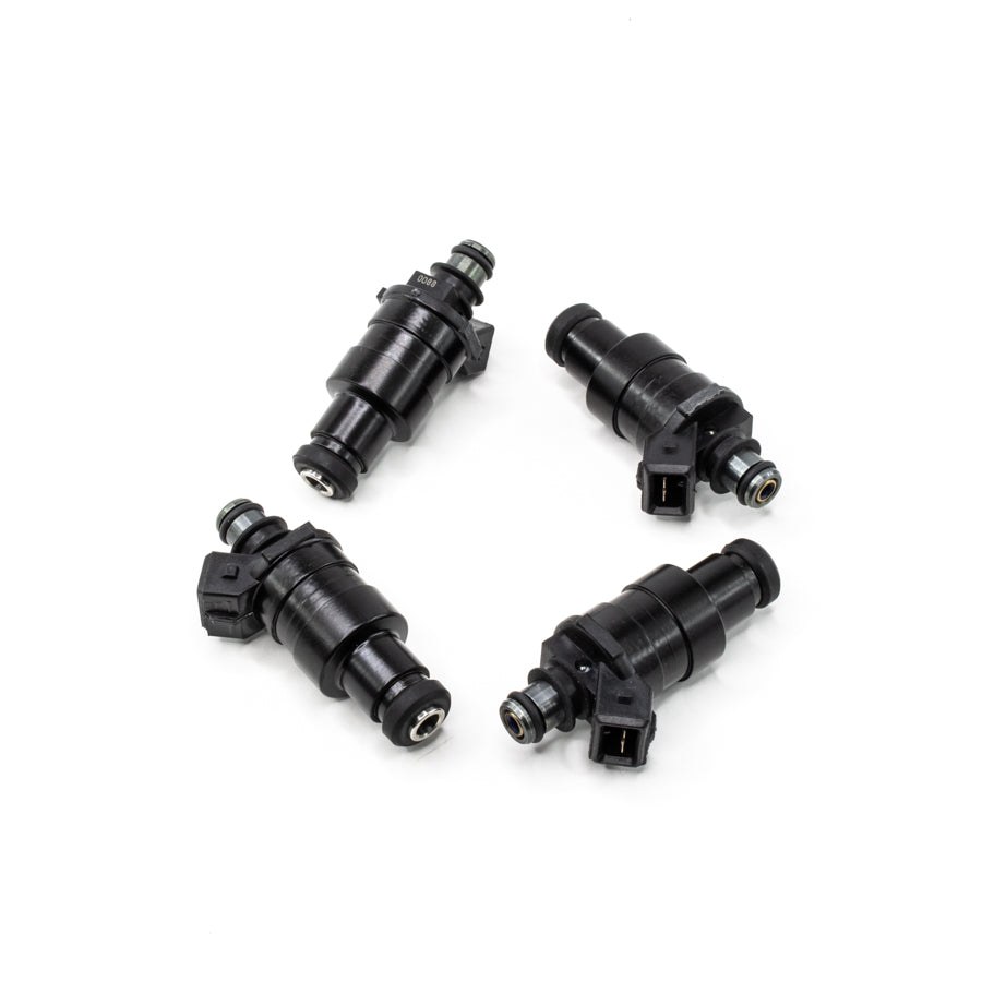 Deatschwerks Fuel Injector, 1200 Cc/Min Flow Rate, Minitimer/ Jetronic Connector Style, Set of 4 – 42M-02-1200-4