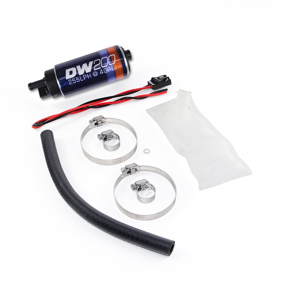 Deatschwerks Fuel Pump Electric, DW200 Series, 13.5 Volt IN-Tank, Ethanol Based Fuels, 100 PSI Maximum Pressure, 255 Lph Flow Rate – 9-201-1023