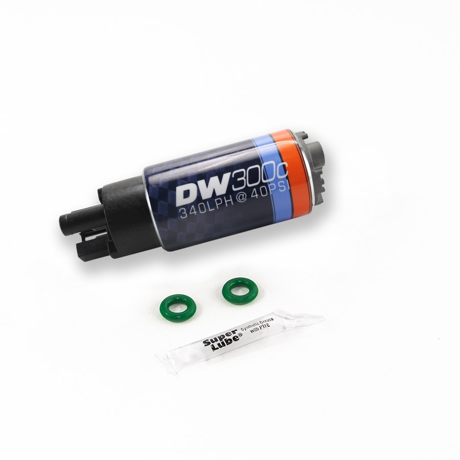 Deatschwerks Fuel Pump Electric, DW300C Series, 13.5 Volt IN-Tank, Ethanol Based Fuels, 100 PSI Maximum Pressure, 340 Lph Flow Rate – 9-307-1009