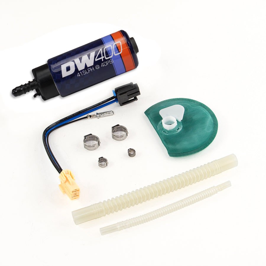 Deatschwerks Fuel Pump Electric, DW400 Series, 13.5 Volt IN-Tank, Ethanol Based Fuels, 120 PSI Maximum Pressure, 415 Lph Flow Rate – 9-401-1046