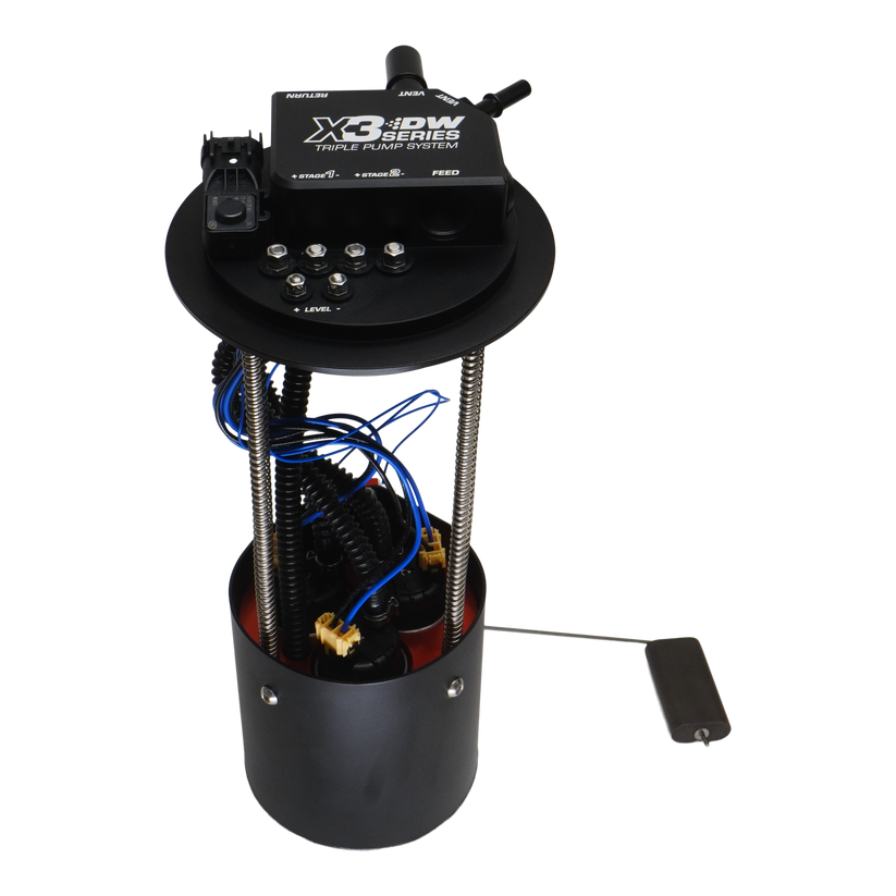 Deatschwerks Fuel Pump Electric, Dw X3 Series, IN-Tank, Gasoline, 58 PSI Maximum Pressure, 1080 Lph – 9-401-7016
