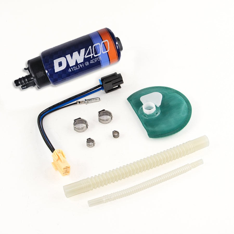 Deatschwerks Fuel Pump Electric, DW400 Series, 13.5 Volt IN-Tank, Ethanol Based Fuels, 120 PSI Maximum Pressure, 415 Lph Flow Rate – 9-403-1047