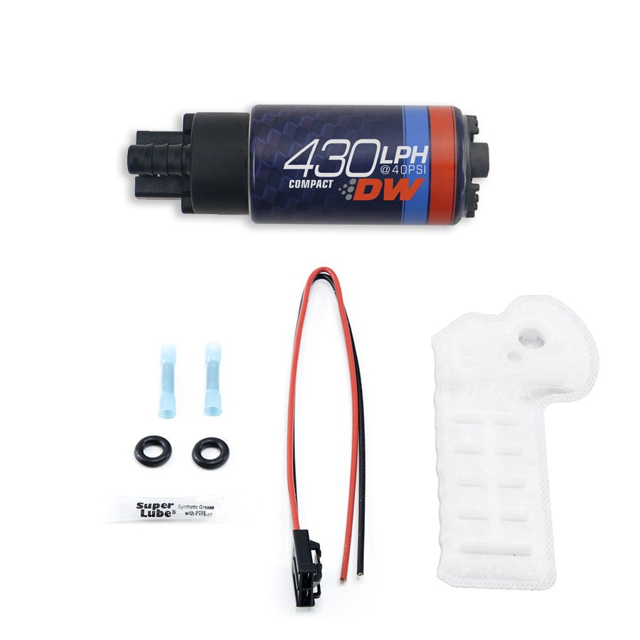 Deatschwerks Fuel Pump Electric, DW430C Series, 13.5 Volt IN-Tank, 110 PSI Maximum Pressure, 430 Lph Flow Rate – 9-437-1059