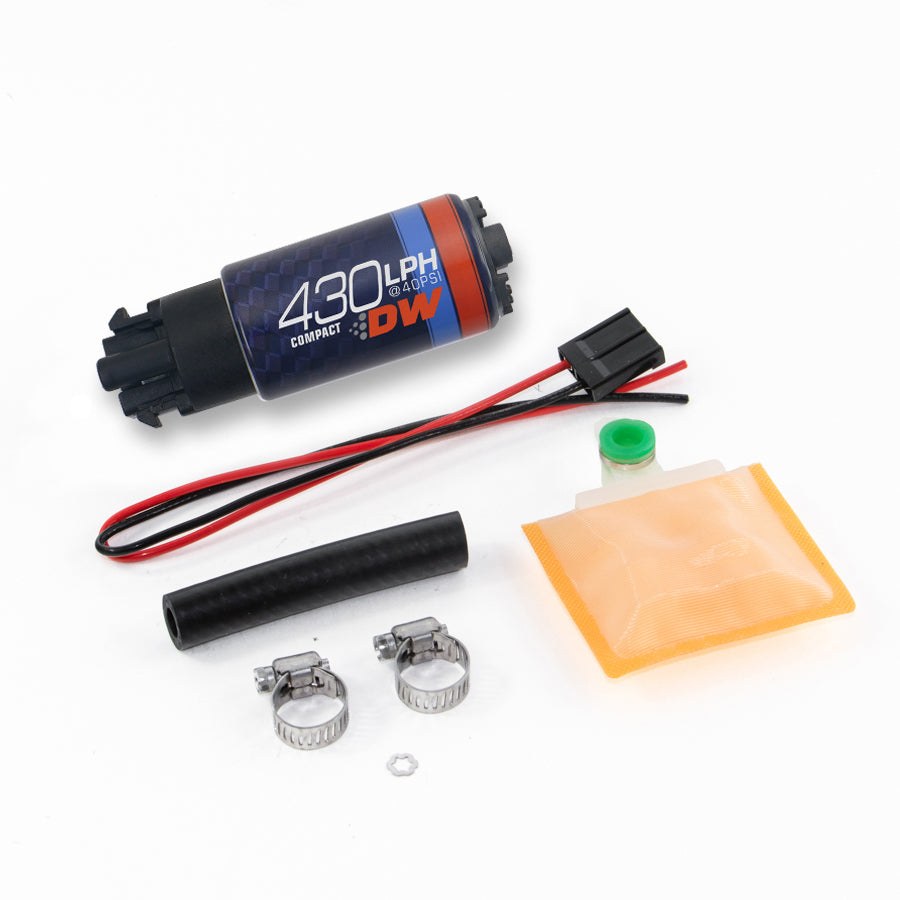 Deatschwerks Fuel Pump Electric, DW430C Series, 13.5 Volt IN-Tank, 110 PSI Maximum Pressure, 430 Lph Flow Rate – 9-439-1000
